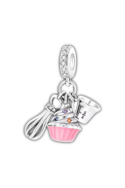 Fubena Çırpıcı , Mikser Ve Kap Sallantılı Gümüş Charm