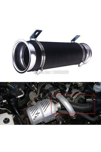 OEM Accordion Air Filter Hose Filter Pipe Gray