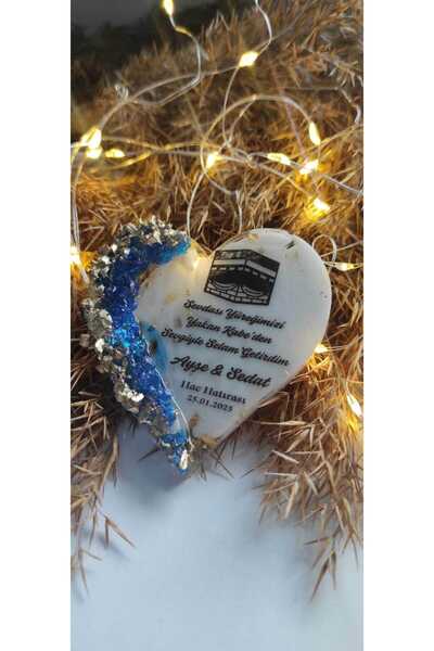 Stories Hac Kabe Umre Hediyelik 10 Adet Epoksi Magnet Hatıra Hediyelik