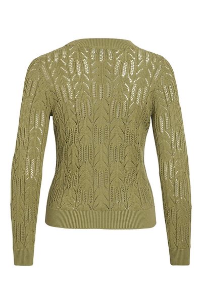 VILA Strickpullover Rundhals