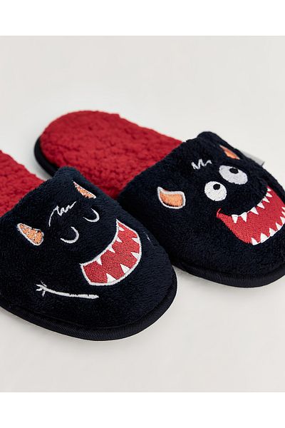 Chirpy Monstra - Children's Slippers with Monster Figures