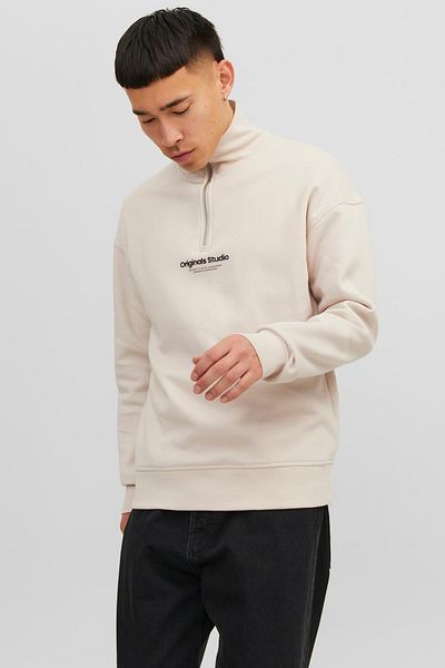 Jack & Jones Originals Jorvesterbro Half Zipper Relaxed Fit Sweat Ανδρικό SWEAT 12241777