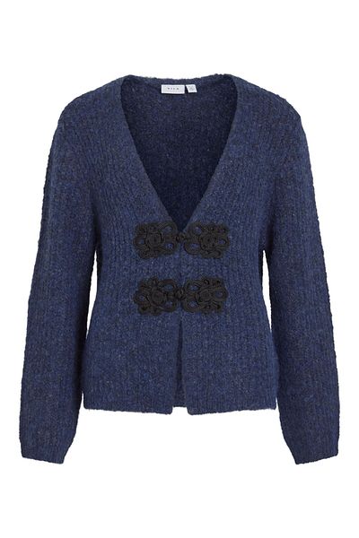 VILA Strickjacke V-Ausschnitt