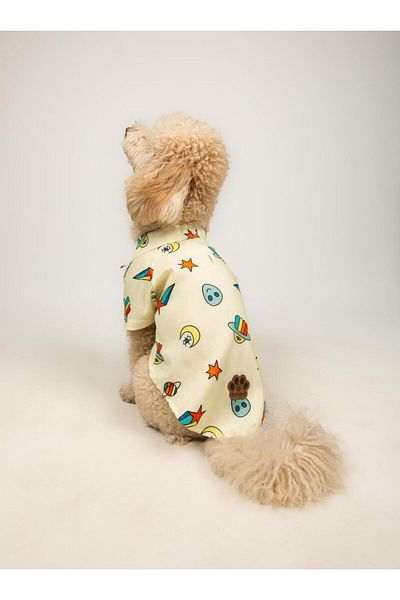 Buf & Buf Astro - Summer Cat Dog Shirt Small Medium Breed Custom Printed