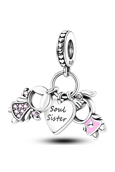 Fubena Kız Kardeşler Sallantılı Charm