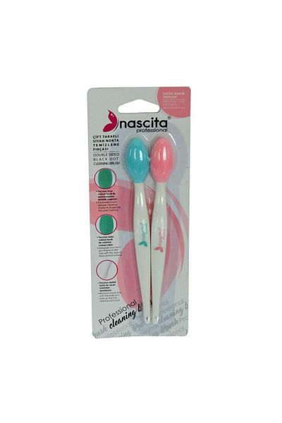 nascita Double Sided Black Cleaning Brush - 2 Pack Extractor
