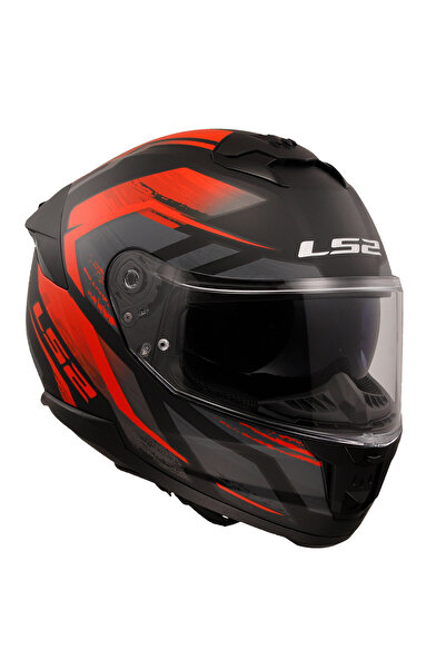 LS2 Stream 2 Fury Kırmızı Fullface Motosiklet Kaskı