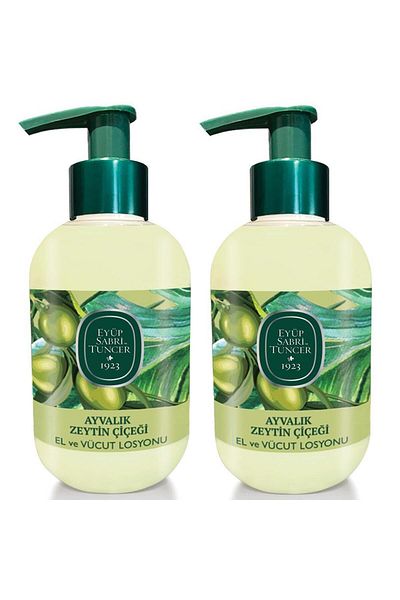 Eyüp Sabri Tuncer Ayvalık Olive Flower - Hand and Body Lotion 280ml 2 Pieces