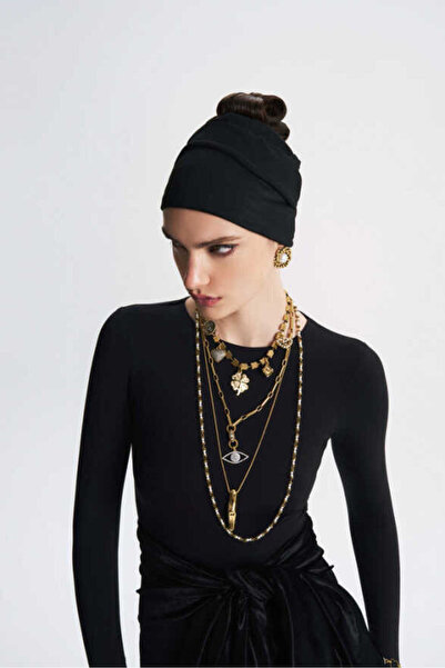 Mon Reve Gain İnci Altın Kaplama Kolye