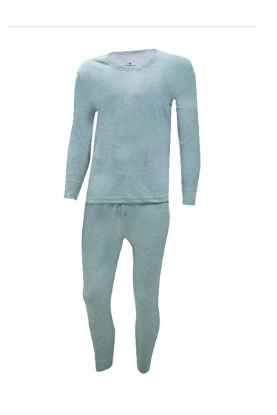 Ceylanoğlu بدلة انترلوك رمادية للرجال مقاس Xs