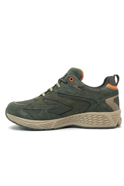 Greyder 17781 MR Su Geçirmez Sympatex Sneaker Deri Erkek Ayakkabı HAKİ