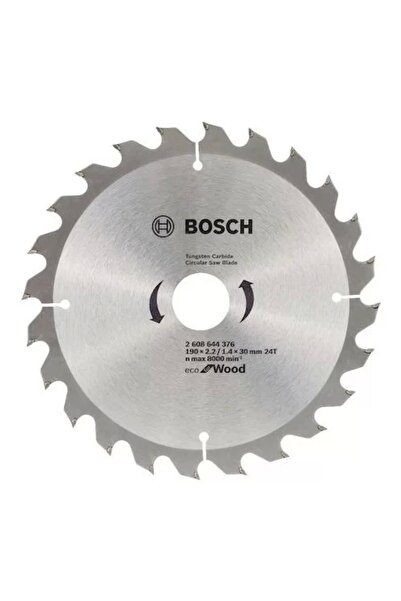 Bosch Eco For Wood Ahşap Daire Testere 190 X 2.2/1.4 X 30 mm 24 Diş