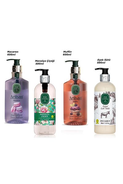 Eyüp Sabri Tuncer Eyüp Sabri Tuncer Special Series Liquid Soaps(Macaron60Ml,Muffin600Ml,Manolya500Ml,Ashtray500Ml)