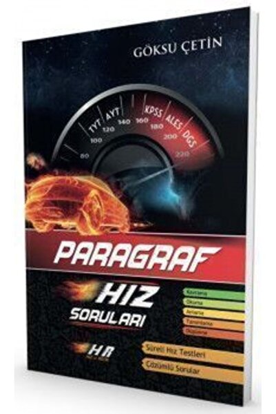 Hız ve Renk Yayınları Hız ve Renk Yayınları TYT AYT KPSS ALES DGS Paragraf Hı...