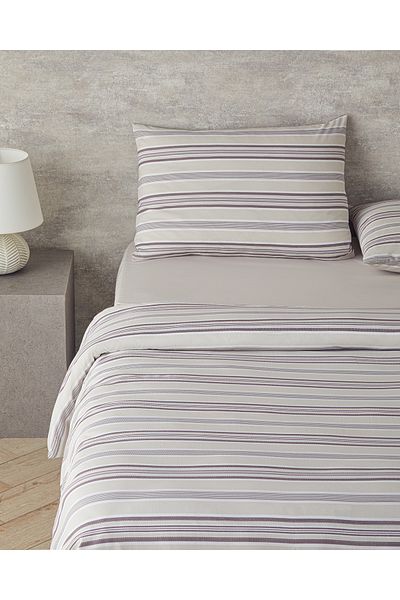 English Home Set cuvertură de pilota Contempo Single Easy - 160x220 cm Prune