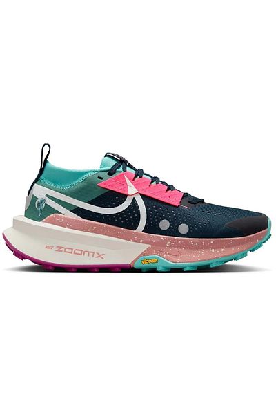 Nike Women's Zoomx Zegama Trail 2 Blue Running Shoes Fd5191-400 - Blue - 37.5