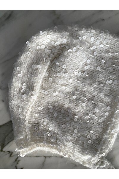 Laura roza Pullu Payetli Bere / El yapımı