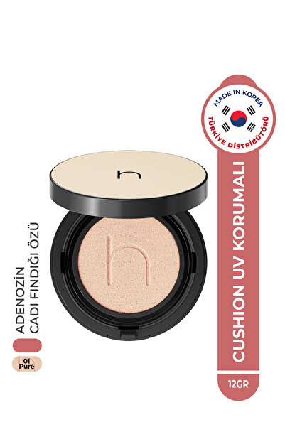 HAMEL Uzun Süre Kalıcı, Doğal Bitişli Kore Zero Fit Cushion Fondöten Spf50 Pa...