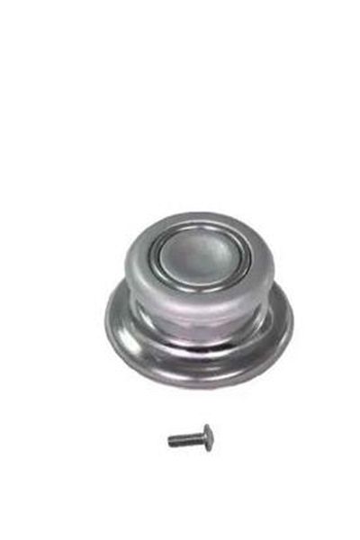 Doğuş Mutfak Grey Bagalit Peak Glass Pot Lid Handle Suitable for All Pot Pan Lids