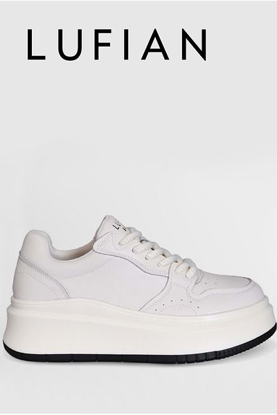 Lufian 121300003 Laura Unisex Sneaker Παπούτσια Λευκά