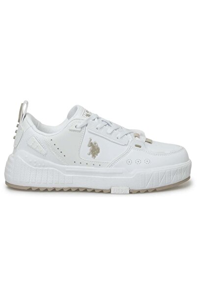 U.S. Polo Assn. BAZA. Polo Assn. Tenis de dans alb unisex - Pantofi sport