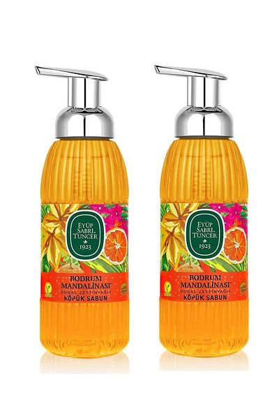 Eyüp Sabri Tuncer 500ml X 2 Natural Olive Oil Foam Soap - Eyüp Sabri̇ Tuncer Bodrum Latch