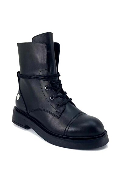 Mammamia 1935 Дамски ботуши от естествена кожа за всеки ден - черни