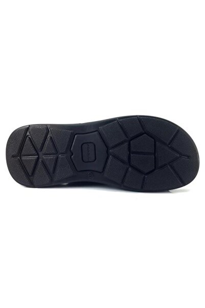 Forelli Ανδρικά πέδιλα Berkay Daily Anatomical Leather-Μαύρο