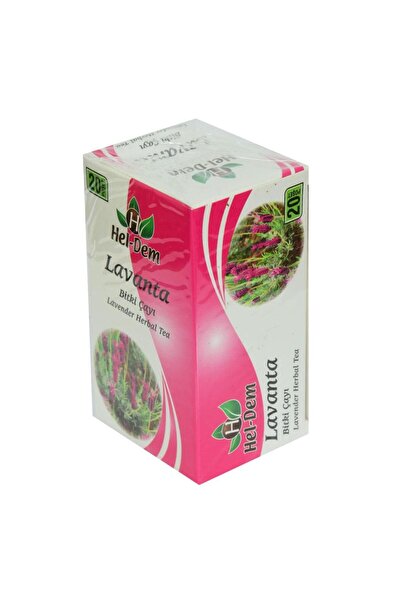 Hel-Dem كيس شاي أعشاب اللافندر الطبيعي النقي 2 جرام × 20 قطعة 40 جرام