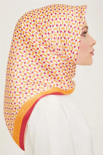 Armine 52 Μεταξωτό Φουλάρι Armine Twill 9151D