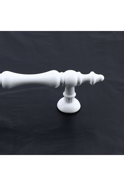 Badem10 Mâner Nilay Metal Alb 96 Mm -9,6 Cm Mobilier Bucătărie Sertar Dulap Mânere Dulap Mâner Mâner Alb