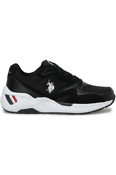 U.S. Polo Assn. BAZA. Pantofi sport pentru bărbați Polo Assn Husky ALB-NEGRU