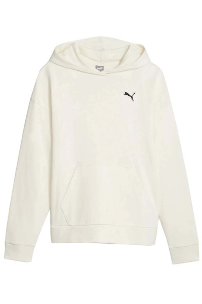 Puma 675988 Better Essentials Hoodie Kapüşonlu Kadın Sweatshirt BEYAZ