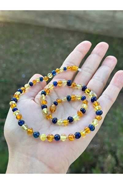 KEHRİBAREVİ EREĞLİ Kehribar Kolye Yetişkin Boy Yeni Model
