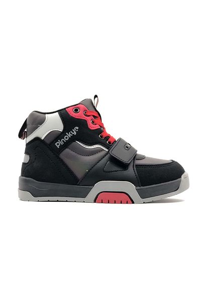Kocamanlar Ayakkabı Pinocchio - Black Orthopedic Istanbul Style Children's Sneakers