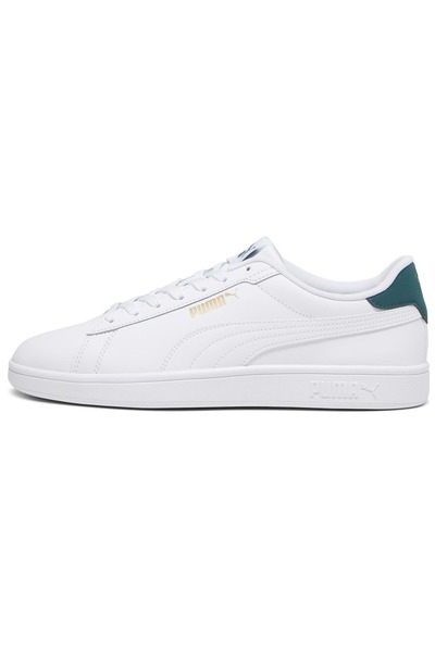 Puma حذاء رياضي أبيض للجنسين من Smash 3.0 L