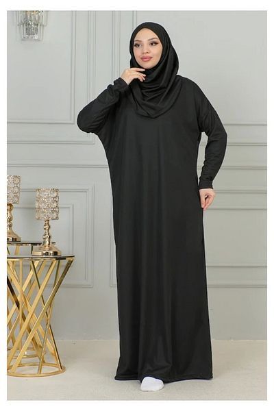 Kutay Collection Ολόσωμο φόρεμα προσευχής μονόχρωμο