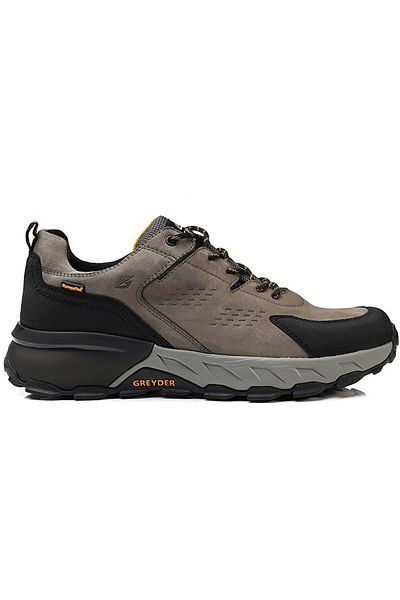 Greyder 16343 Mr Waterproof Gray Leather Men's Shoes
