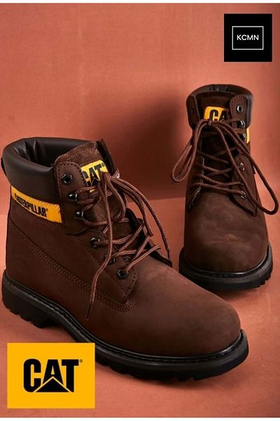 Caterpillar Γάτα 015G 100095   COLORADO Δερμάτινες Caterpillar Unisex Μπότες ΚΑΦΕ