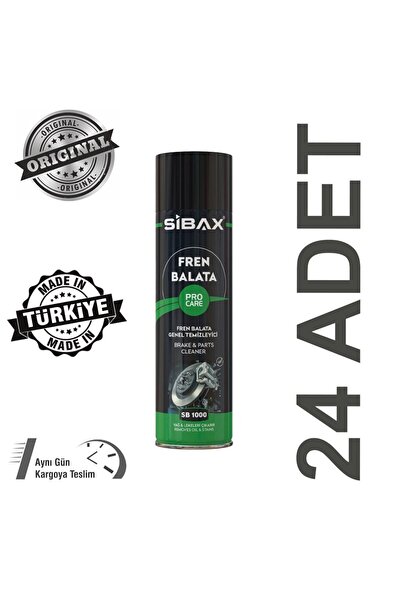 Sibax Fren Balata Temizleyici Sprey 24 X 500 ml