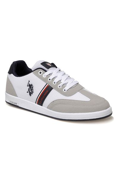 U.S. Polo Assn. Ανδρικά αθλητικά παπούτσια Kares U.s.polo Assn-λευκά
