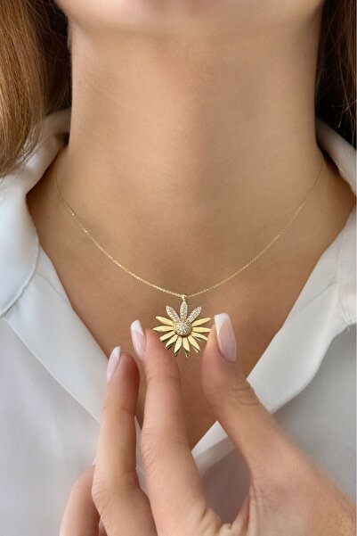 SEYHAN KUYUMCULUK Papatya Altın Kolye