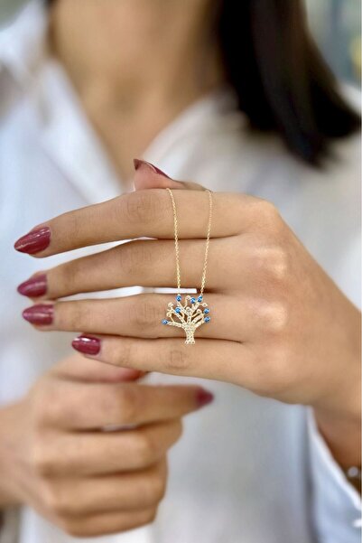 SEYHAN KUYUMCULUK Hayat Ağacı Altın Kolye