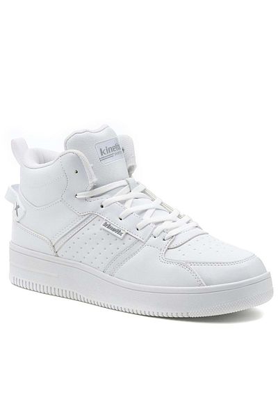 Kinetix Λευκά αθλητικά παπούτσια Unisex Enner Pu Hi Force - Ψηλόποδα