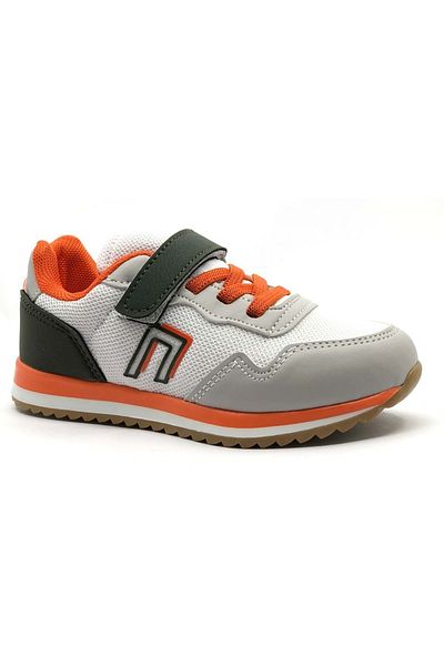 KCMN Cool Pragfy Sneaker Tenisi copii alb-portocaliu