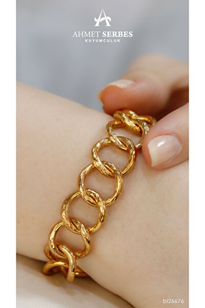 Ahmet Serbes Kuyumculuk Samanyolu Altın Bileklik