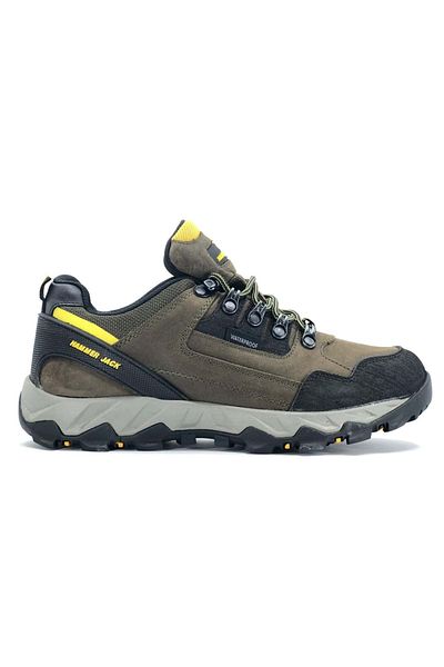 Hammer Jack 102-22820-m Carousel Khaki Δερμάτινα ανδρικά αθλητικά παπούτσια εξωτερικού χώρου