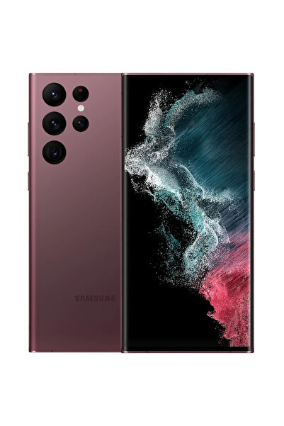 Samsung Yenilenmiş Galaxy S22 Ultra 512 GB Bordo Cep Telefonu (12 Ay Garantili) - B Kalite
