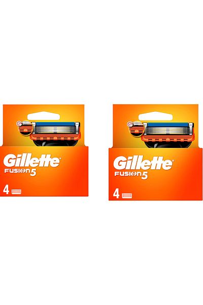 Gillette Fusion5 Razor Blade 4 Pack Replacement 7702018866984   X 2Pcs