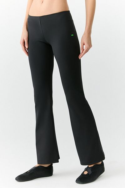 Urban Beat VIVIANNE Jambiere negre moi, cu picioare evazate, pentru femei
